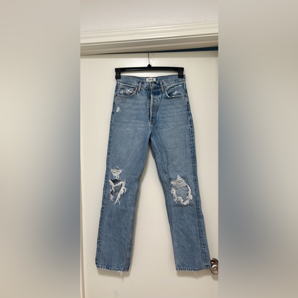 Agolde Light Blue Denim Jeans sz 24